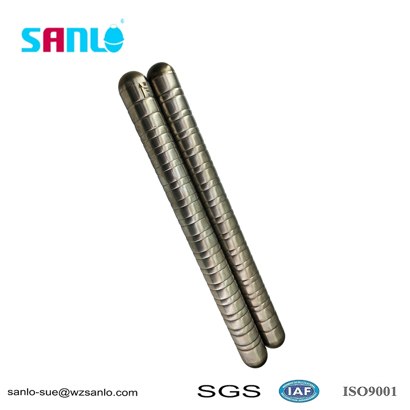 45*500 metalen titanium magnetische drijvende bal